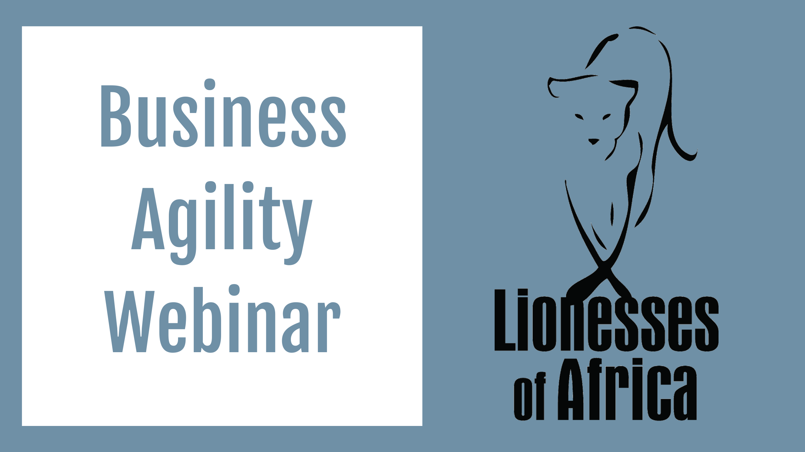 Lioness Business Agility Webinar Series 2021